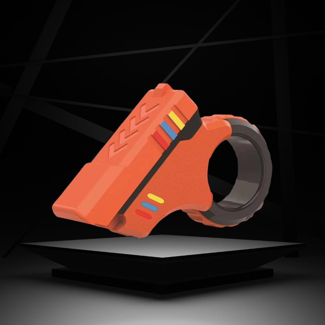 Rotary Finger Sliders Fidget Toy Office Pressure Relief Slider Ratchet Finger Fidget 3D Printed Fidegt Toysfingertip Textured