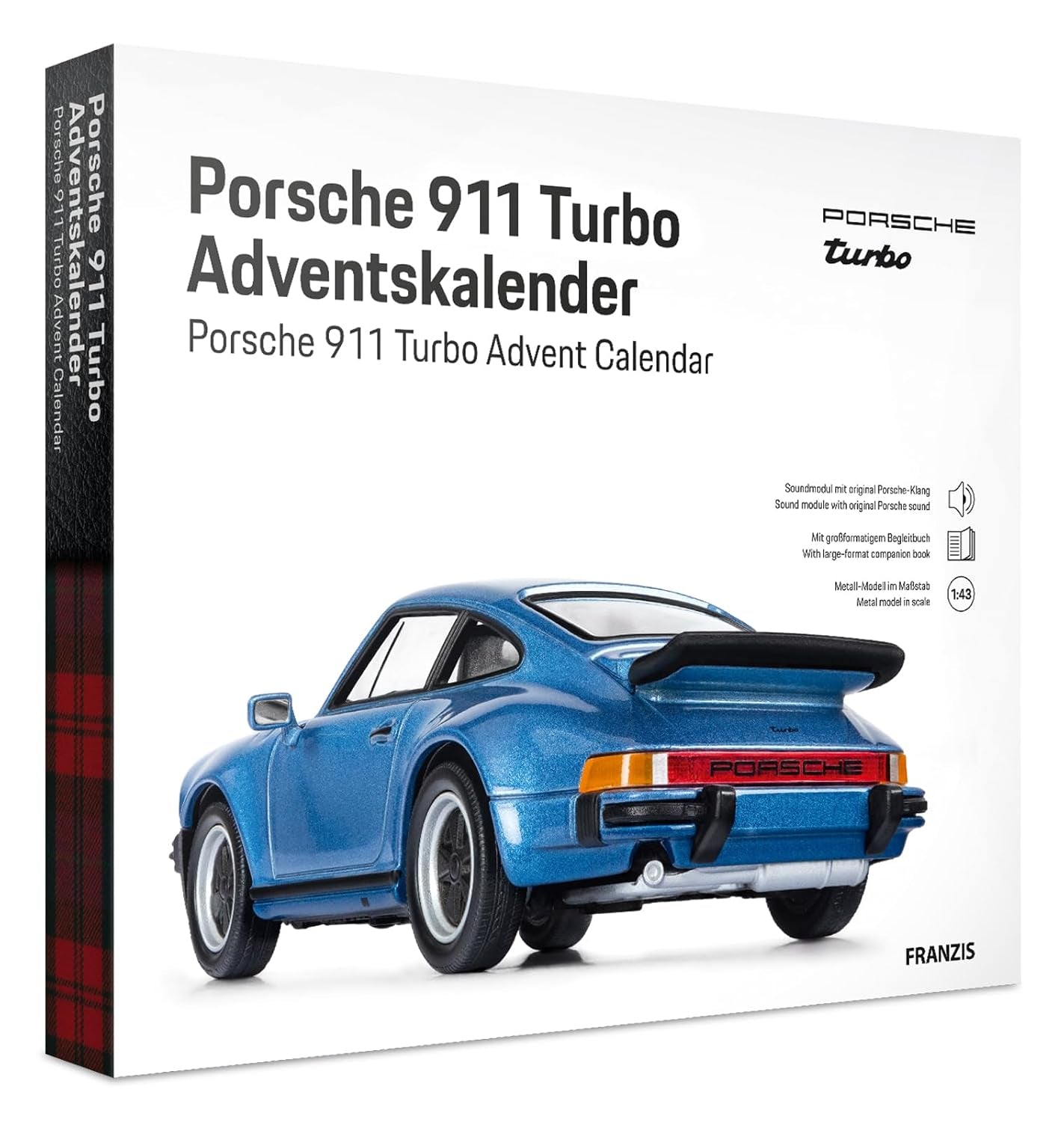 FRANZIS 67221 – Porsche 911 Turbo Calendario Dell'Avvento: Porsche 911 Turbo Advent Calendar