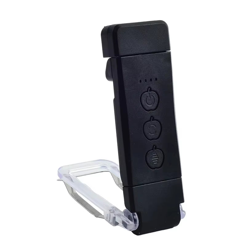 Book Light USB Rechargeable 3 Colors & 5 Brightness 1800K-6000K Reading Light Clip-On Read Lamp Bookmark Night Light Book Lamp