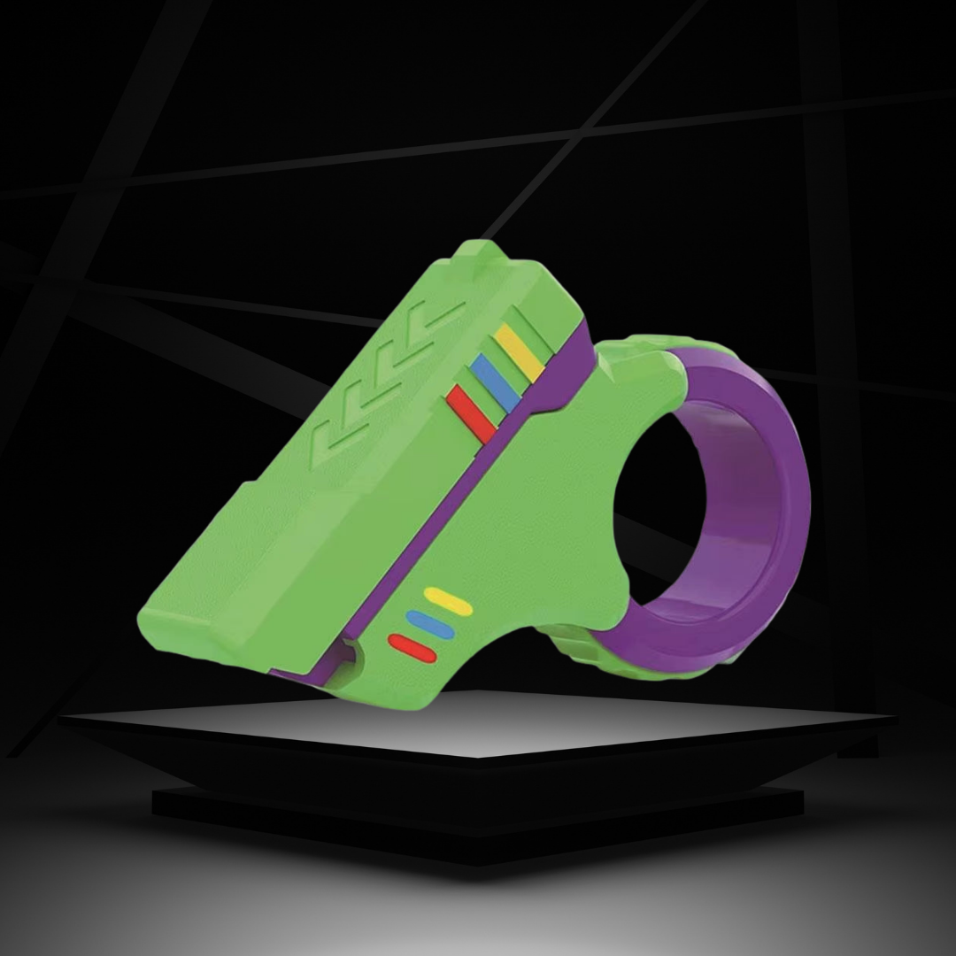 Rotary Finger Sliders Fidget Toy Office Pressure Relief Slider Ratchet Finger Fidget 3D Printed Fidegt Toysfingertip Textured