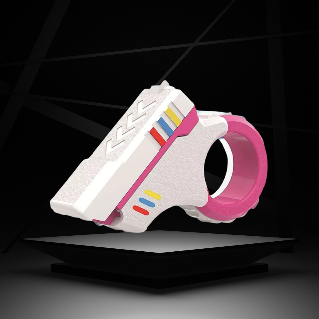 Rotary Finger Sliders Fidget Toy Office Pressure Relief Slider Ratchet Finger Fidget 3D Printed Fidegt Toysfingertip Textured