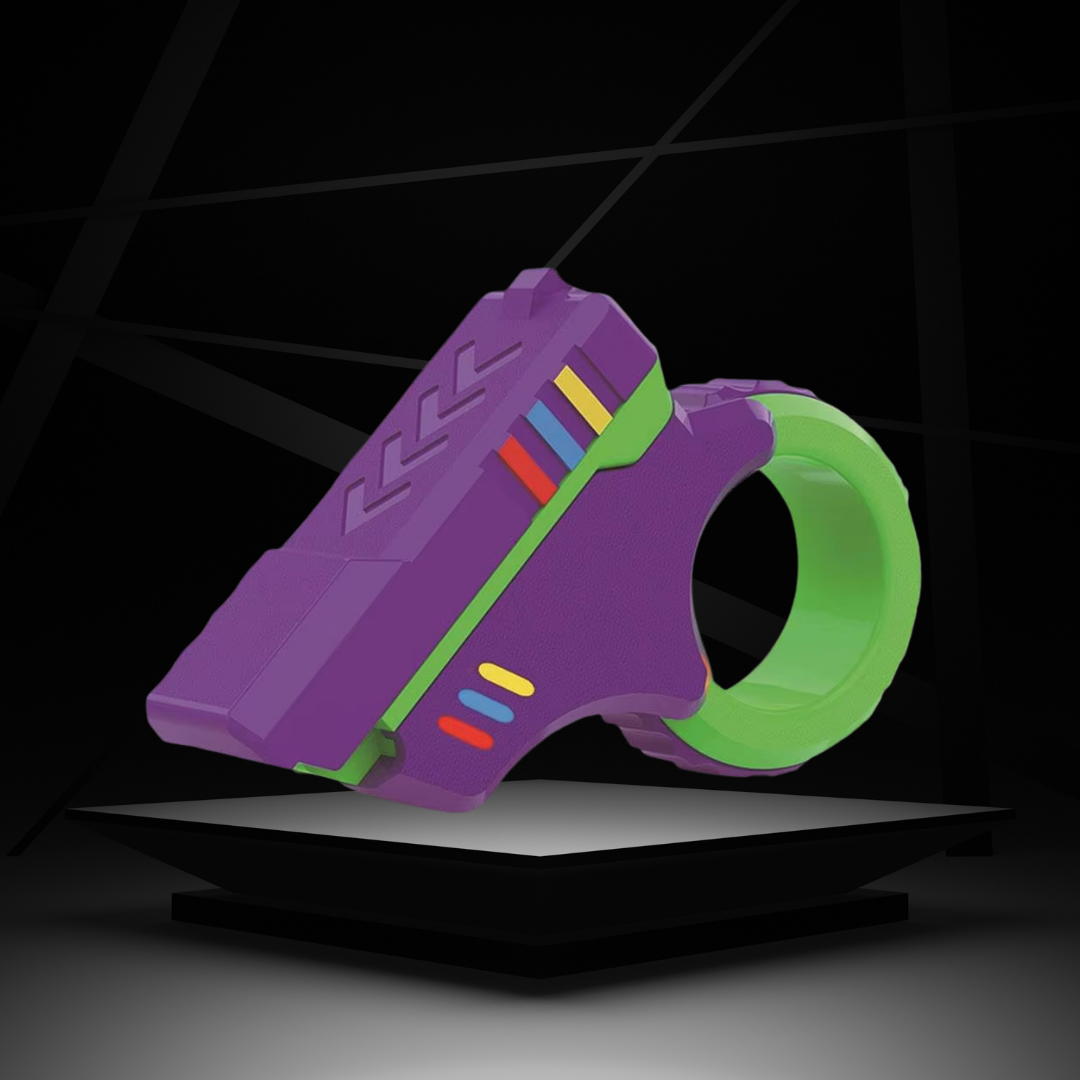 Rotary Finger Sliders Fidget Toy Office Pressure Relief Slider Ratchet Finger Fidget 3D Printed Fidegt Toysfingertip Textured