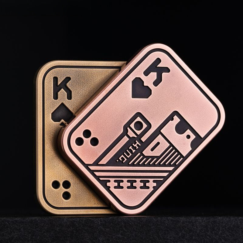 Fidget Toys Adults Fidget Slider Magnet Metal Fidget Toys for Anxiety ADHD Stress Relieve Good Gift for Men Boys