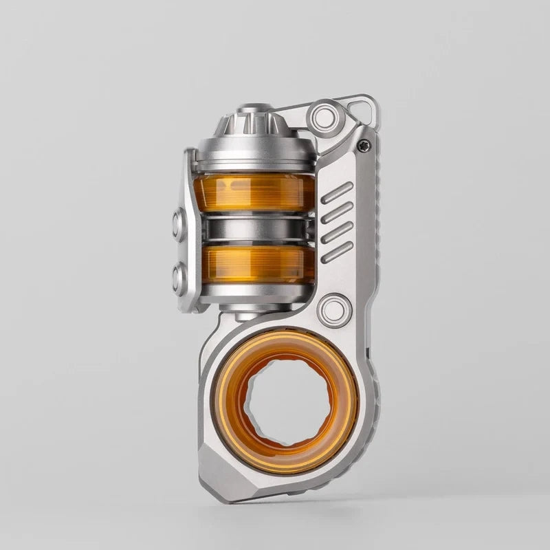 Gobigger Sinian PEI Stainless Steel Tuning Fork Fidget Slider Pushing Egg anti Stress ADHD EDC Fidget Spinner Toys