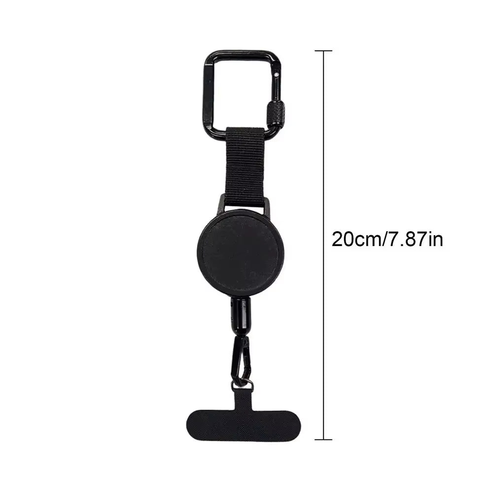 Retractable Anti-Theft Phone Holder Cellphone Lanyard Strap Smartphone Safety Tether with Belt Clip Cellphone Lanyard for Travel