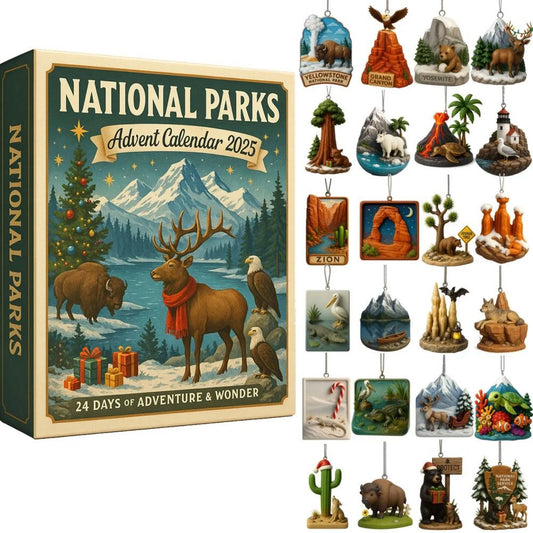 National Parks Christmas Advent Calendar 24 Days of & Wonder Xmas Gift