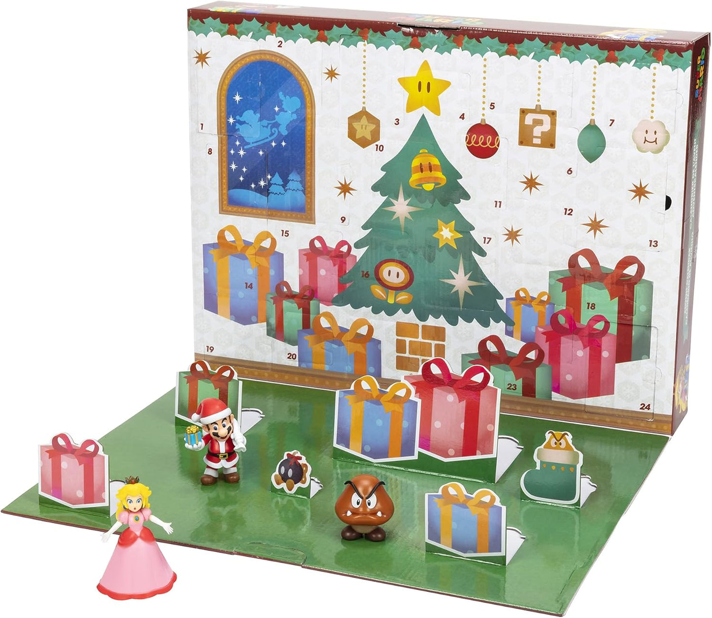 Advent Calendar 2025 Limited Christmas Edition! - Never before Seen Santa Mario, Snowman Mario & Luigi [Amazon Exclusive]